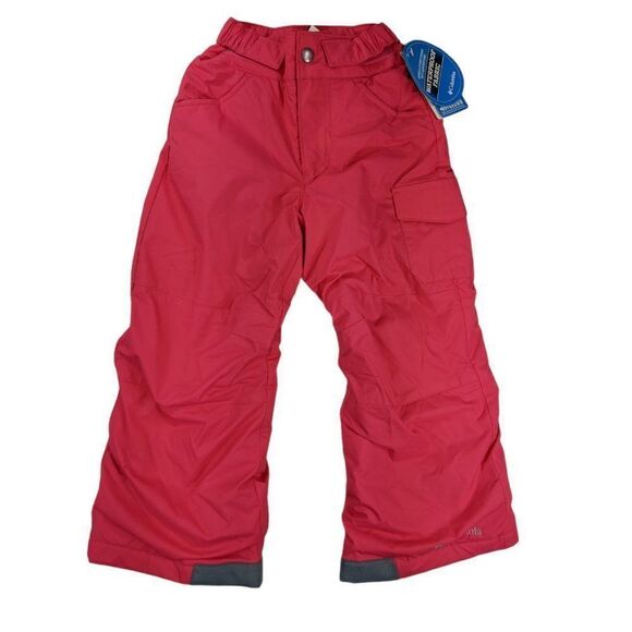 NWT Kid's Columbia Hot Pink Snow Pants - Picture 1 of 7
